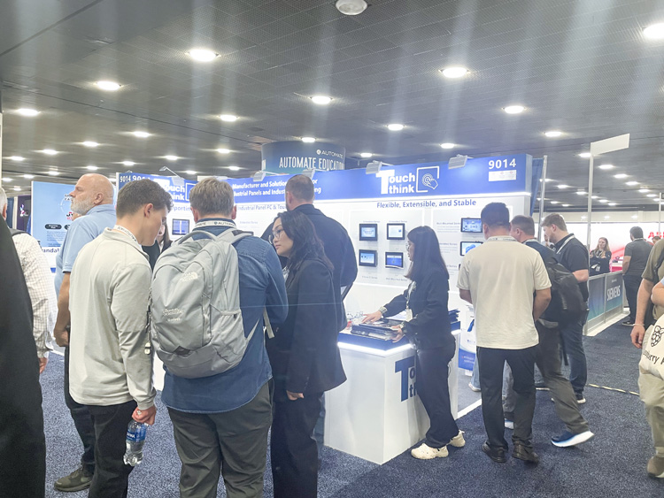  触想Z系列新品亮相AUTOMATE 2025展台